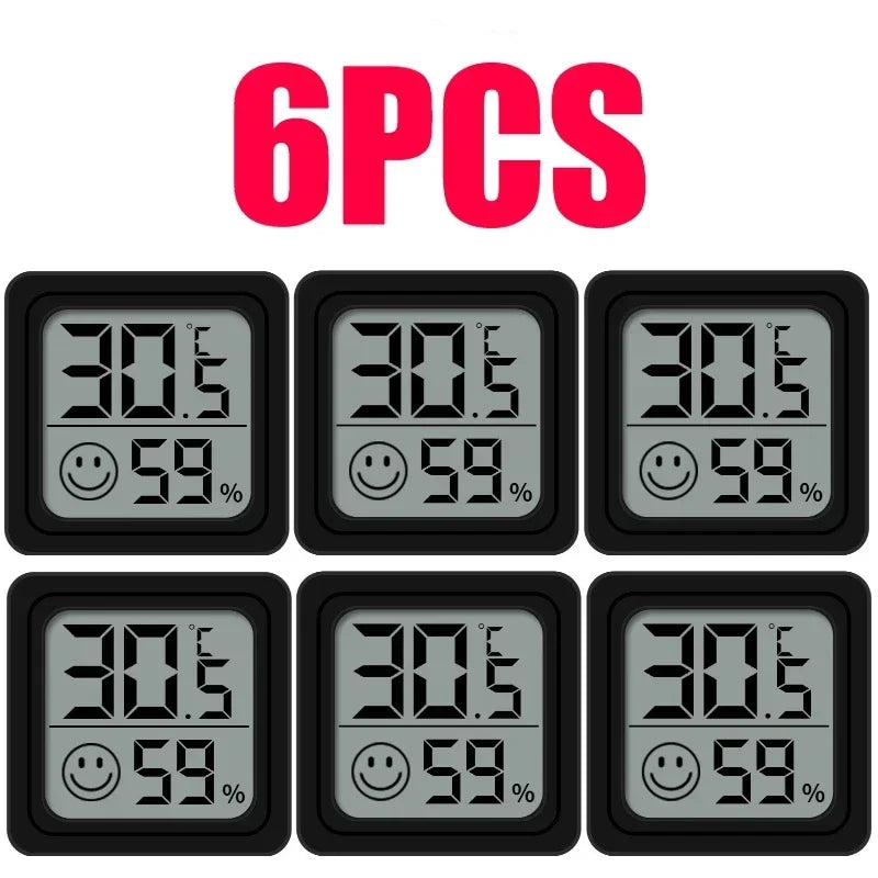 LCD Digital Thermometer Hygrometer Indoor Room Electronic Temperature Humidity Meter Sensor Gauge Weather Station for Home